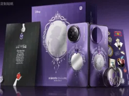 Xiaomi Civi 4 pro disney princess limited edition launched with mirror on the back
