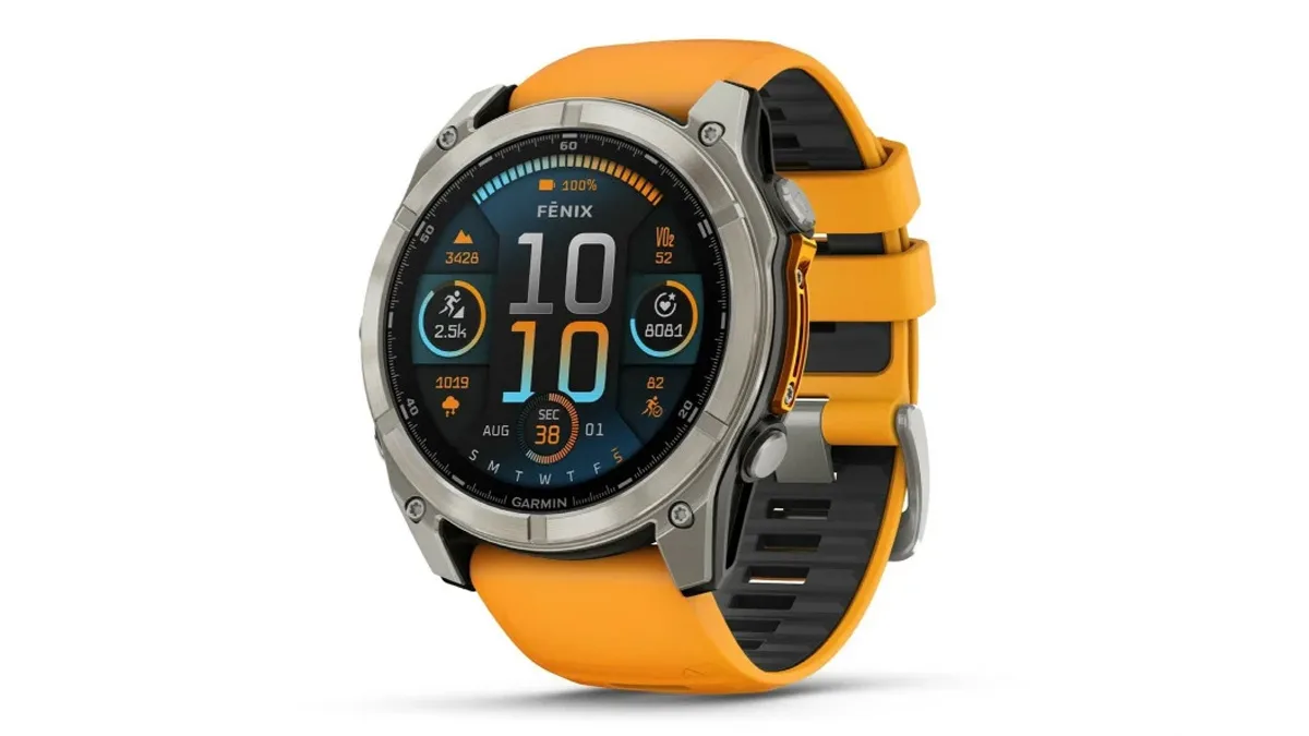 Garmin Fenix 8 Solar Edition Smartwatch Design Design Render Leaks Of 47Mm And 51Mm Variant