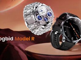 Rogbid Model R Smartwatch: Camera, take photos and make calls on the smart watch without a phone
