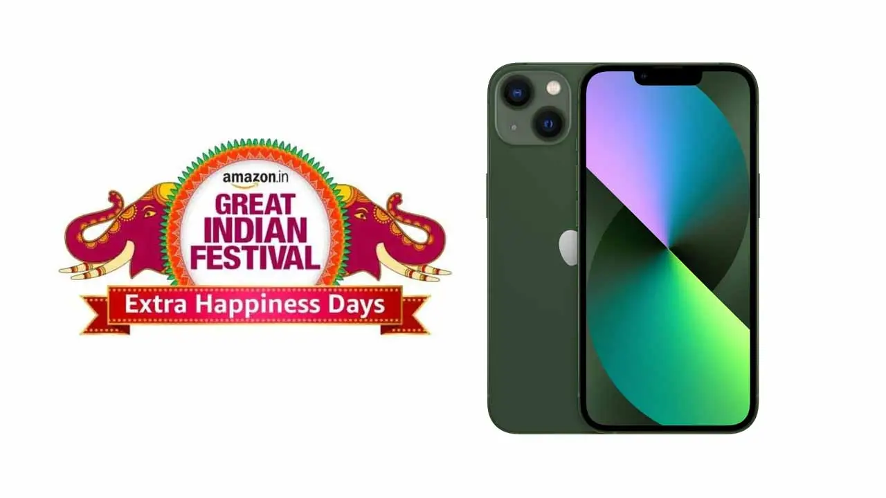 Amazon Great Indian Festival Sale Best Smartphone Deal On Iphone 13