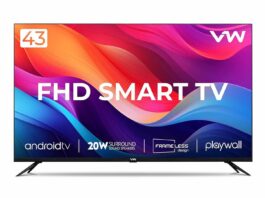 43 inch smart tv under 15000 rupees cheapest vw full hd tv at just rs 13999