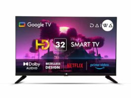 daiwa oled ultra hd google tvs with led and qled display t launched in india price