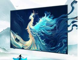 tcl thunderbird bluebird 75 inch 4k smart tv launched with 144hz refresh rate as a wallpaper tv