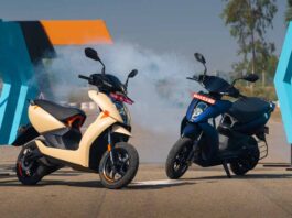 2025 ather 450x electric scooter launched in india at rs 1 47 lakh