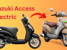 suzuki access electric scooter debut bharat mobility expo 2025