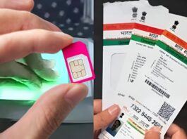 Sim Card new rule aadhaar biometric verification mandatory for new sim activation