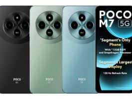 Poco m7 5g goes on first sale today Flipkart offers price specs